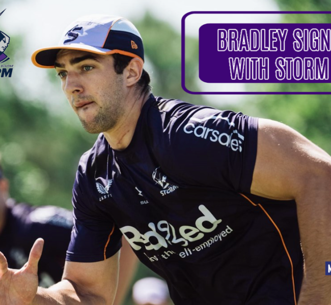 Bradley signs with Storm for 2024
