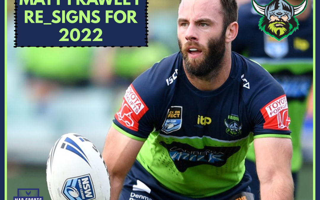 MATT FRAWLEY EXTENDS WITH THE RAIDERS