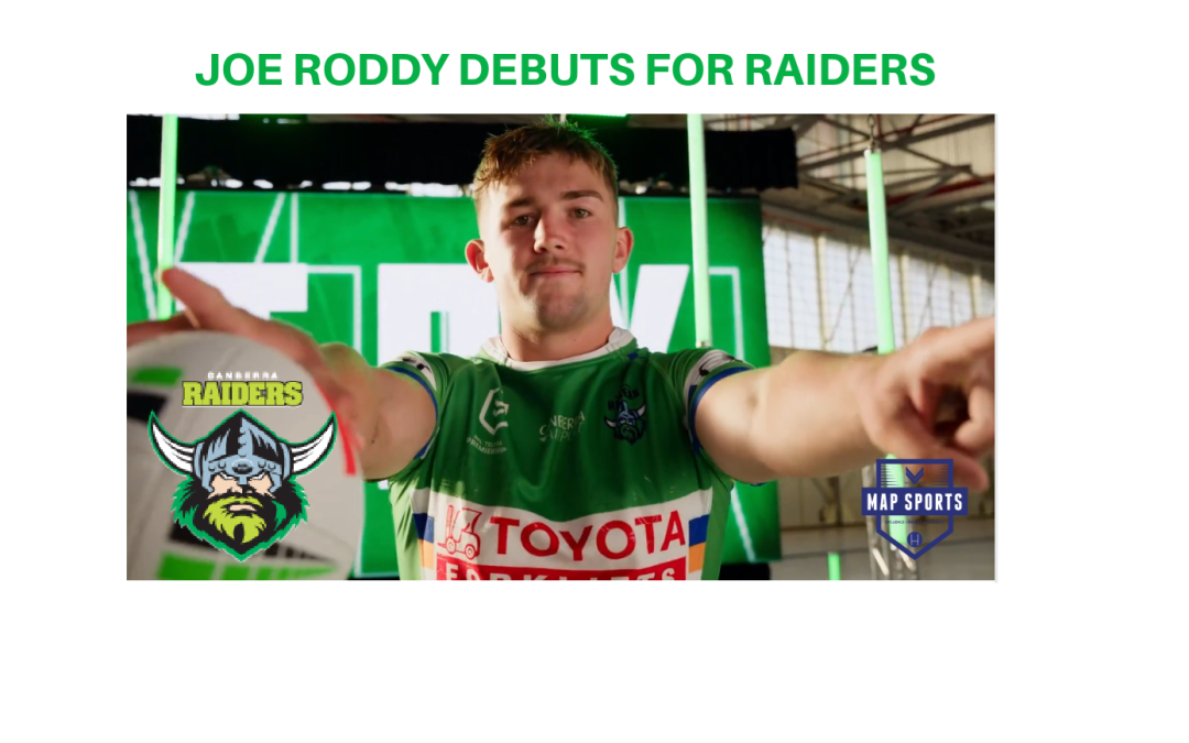 Roddy Debuts for Green Machine